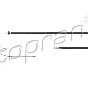 Cięgło, hamulec postojowy TOPRAN 117 487 Nowość