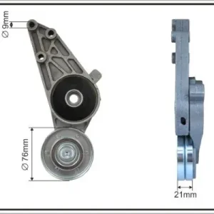 Oryginalny Napinacz, pasek klinowy wielorowkowy CAFFARO 117000SP