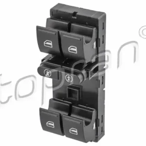 Zwrot pieniędzy Przełącznik, podnośnik szyby TOPRAN 118 018