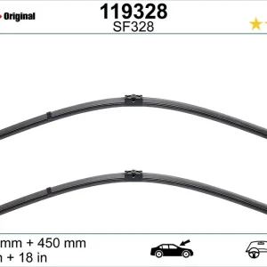 Autentyczny Pióro wycieraczki SWF 119328