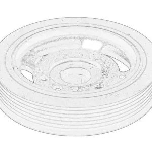 Wyprzedaż Koło pasowe wału korbowego