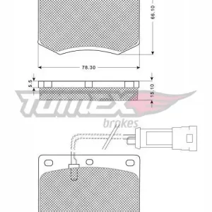 KLOCKI HAM.FORD GRENADA +CZUJNIK Niska cena