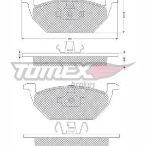 Najlepsza cena Klocki hamulcowe TOMEX BRAKES TX 12-10