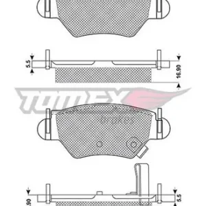 Klocki hamulcowe TOMEX BRAKES TX 12-14 Wyprzedaż