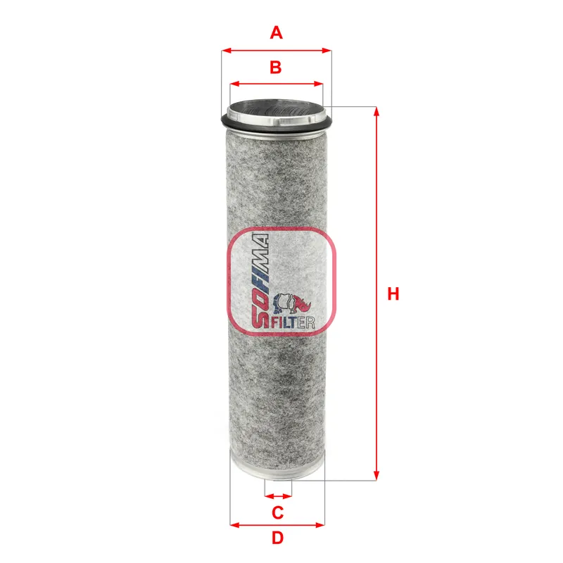 FILTR POWIETRZA (WKĹ‚AD FILTRA) PASUJE DO: DAF F 2100, F 2300, F 2500  MERCEDES Autentyczny