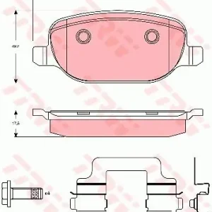 Wyprzedaż KLOCKI HAMULCOWE