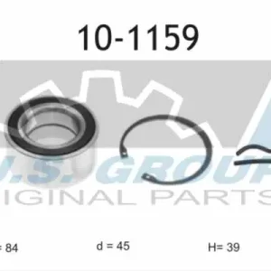 ŁOŻYSKO, ZESTAW NAPRAWCZY PIASTY PEUGEOT Premium