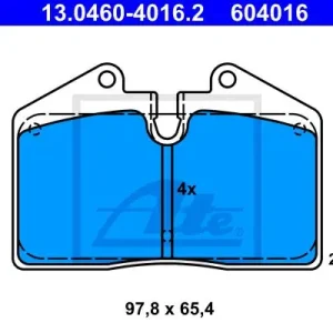 KLOCKI HAMULC. PORSCHE 911  78-94 Premium