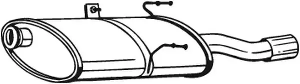 Nowość Tłumik układu wydechowego tył PEUGEOT 406 2.0 10.00-10.04