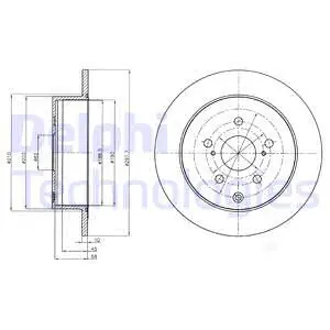 TARCZA HAMULCOWA Rabat