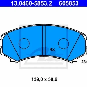 Bezpieczna płatność KLOCKI HAMULC. MITSUBISHI PAJERO  00-