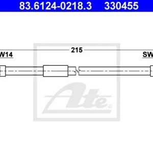 PRZEWÓD HAMULCOWY GIĘTKI BMW 3 E36  92-99 TYŁ M3 Oferta