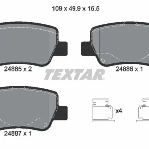 KLOCKI HAMULC. TOYOTA AVENSIS  09- TYŁ Zamów teraz