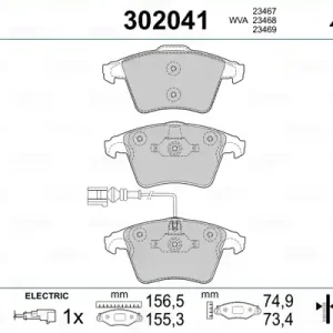 KLOCKI HAMULCOWE Rabat