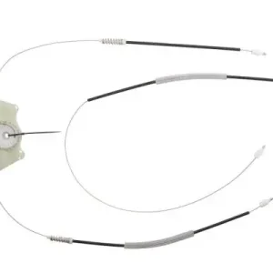 Zestaw naprawczy podnośnika szyby przód P (linki, elektryczny) SEAT LEON, TOLE Premium