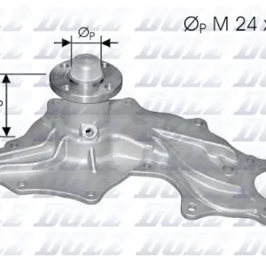 POMPA WODY FORD SIERRA 2.0/2.3 V6 82-84 Rabat