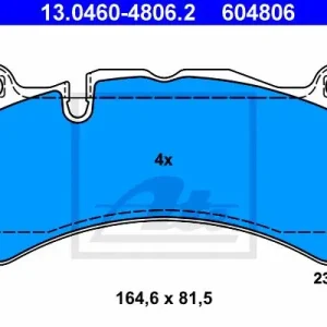 KLOCKI HAMULC. MERCEDE CLK C209 63AMG  06- PRZÓD Niska cena
