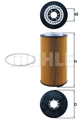 Oryginalny FILTR OLEJU