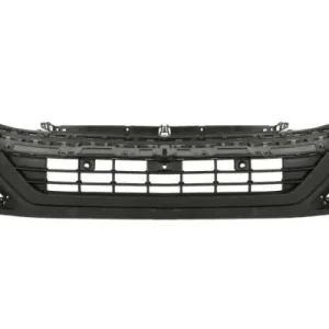 Oryginalny ZDERZAK (DÓŁ/PRZÓD, Z OTWORAMI NA PARKOMAT, Z OTWOREM NA KAMERĘ, CZARNY) PASUJE