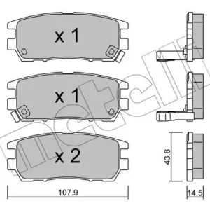 KLOCKI HAM.MITSUBISHI PAJERO 91- TYL Zamów teraz