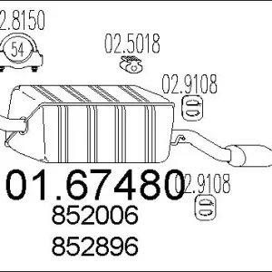 Promocja TŁUMIK KOŃCOWY CALIBRA 2.0