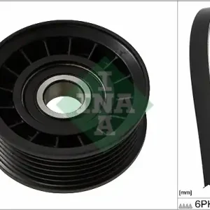 Autentyczny ZESTAW PASKA KLINOWEGO WIELOROWKOWEGO