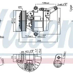 KOMPRESOR KLIMATYZACJI Wysoka jakość