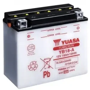 AKUMULATOR 18AH/235 12V L+ / YUASA MOTOCYKLE Autentyczny