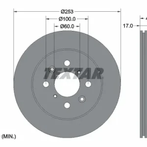 TARCZA HAMULCOWA PRO (POWLEKANA)  OPEL A Oferta limitowana
