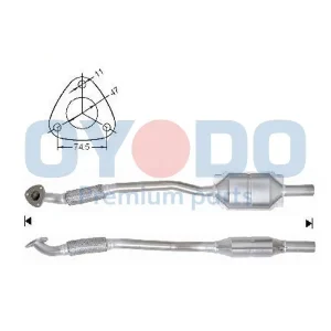 Darmowa dostawa KATALIZATOR OPEL