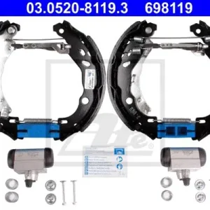 Wyprzedaż SZCZĘKI HAMULC. TOP KIT NISSAN MICRA IV 10-