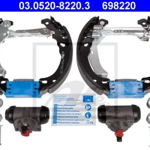 SZCZĘKI HAMULC. TOP KIT FIAT PANDA  03- (+ABS) Ostatnia szansa