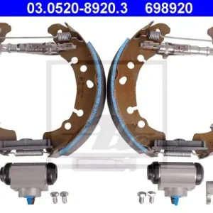 SZCZĘKI HAMULC. TOP KIT TOYOTA YARIS  06- (-ABS) Autentyczny