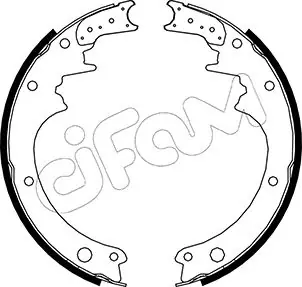 Nowość SZCZĘKI HAMULC. NISSAN