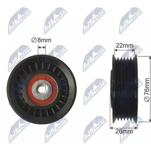 ROLKA NAPINACZA PASKA WIELOROWKOWEGO Najlepsza cena