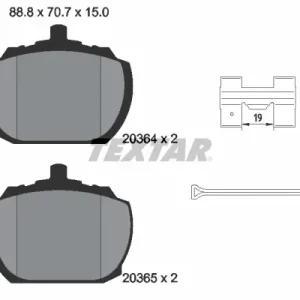Wysoka jakość KLOCKI HAM. FORD TRANSIT