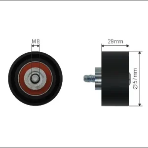 Tani ROLKA PROWADZĄCA FIAT