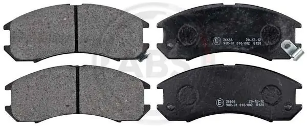 KLOCKI HAMULC. MAZDA 626  87-92 Z CZUJ. Bezpieczna płatność