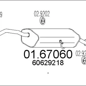 TŁUMIK KOŃCOWY AR166 2,0 Ostatnia szansa