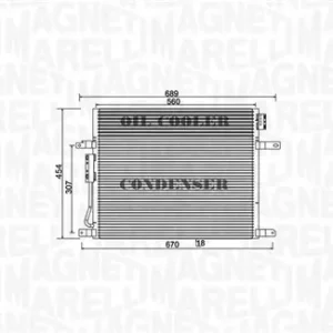 Oryginalny SKRAPLACZ, KLIMATYZACJA