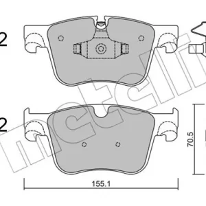 KLOCKI HAM.CITROEN C4 PICASSO 13- PRZOD Oferta