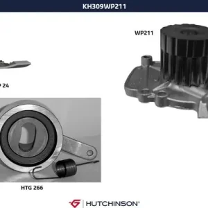 ZESTAW ROZRZĄDU Z POMPĄ WODY HONDA Oryginalny