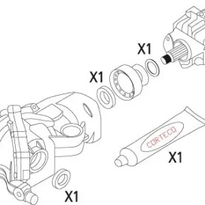 Zamów teraz ZESTAW USZCZELEK,RÓŻNICOWY