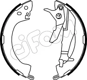 Premium SZCZĘKI HAMULC. MITSUBISHI L300  81-94 (KPL)