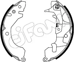 Niska cena SZCZĘKI HAMULC. MITSUBISHI COLT  84-90