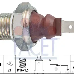 Oryginalny CZUJNIK CISNIENIA OLEJU SKODA