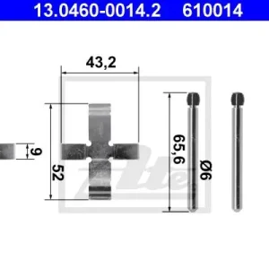 Ekspresowa dostawa ZEST. MONTAŻOWY KLOCKÓW HAMULC. BMW NSU VW