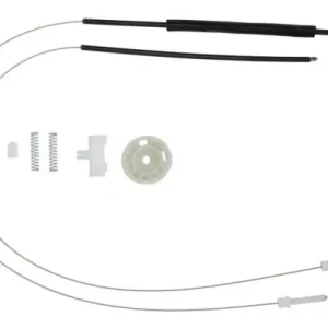 Nowość Zestaw naprawczy podnośnika szyby przód L (komplet) PEUGEOT 605 06.89-09.99