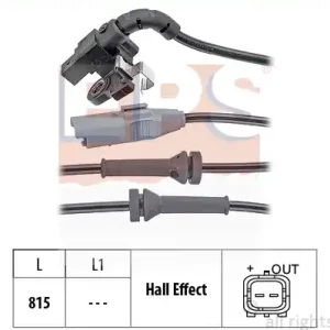 CZUJNIK ABS CITROEN PEUGEOT Nowość