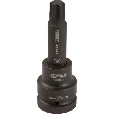 Oryginalny NASADKA UDAROWA 1 Z GROTEM TORX TX T80 DŁUGI